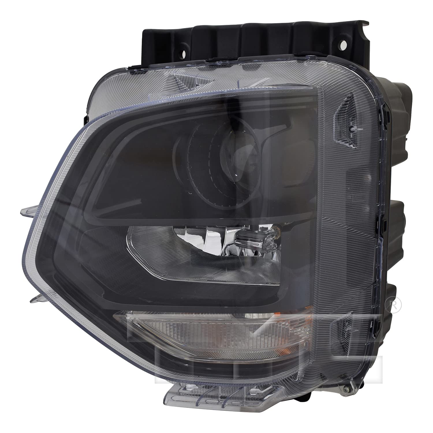 Left TYC Headlight Assembly Compatible with 2019-2020 Hyundai Santa Fe
