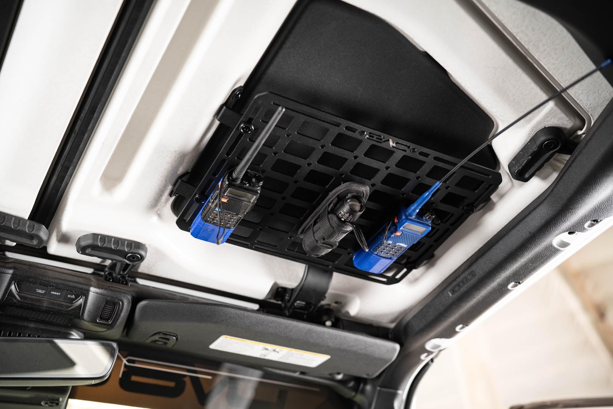 Universal Molle Panels DV8 Offroad | Can Be Mounted Almost Anywhere Including Vehicles, Garages, etc. | Available in 3 Sizes | Universal Mounting for Tools, Recovery Gear, & More (15" x 12")