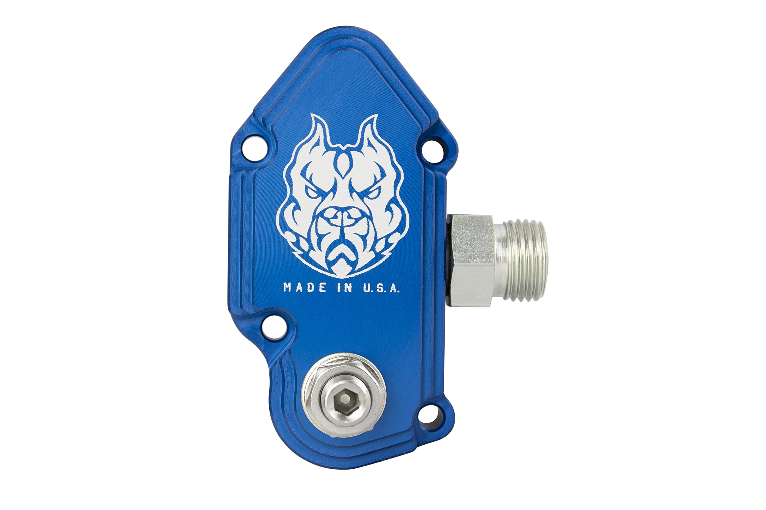 Sinister Diesel Blue Spring Kit - Adjustable Billet Spring Housing with Fuel Regulator Kit - Ford Blue Spring Kit 6.0 Powerstroke – Fast Install For 2003-2007 Ford Powerstroke 6.0L