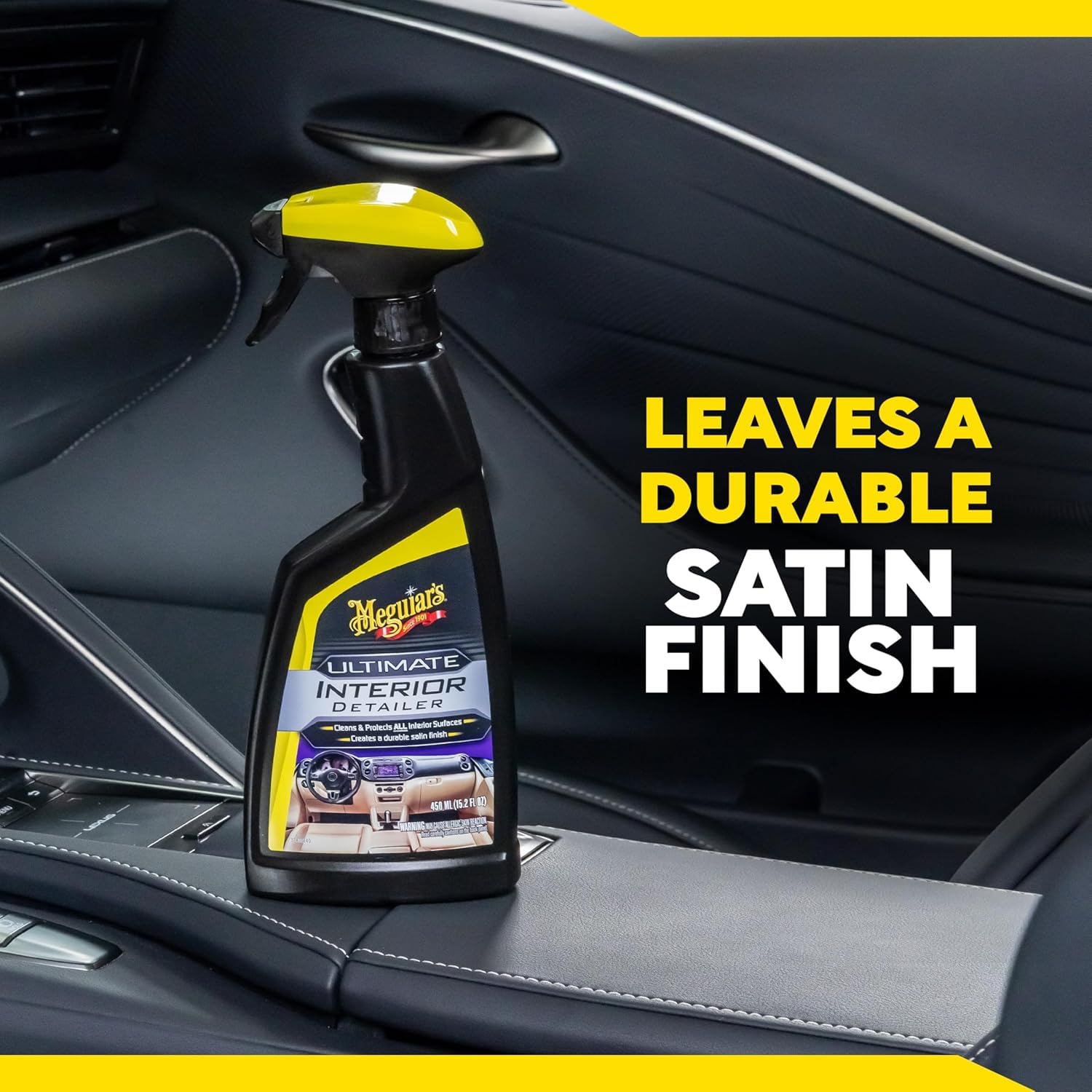 Quik Interior Detailer Cleaner Meguiar's G13616EU 473ml for a matt finish