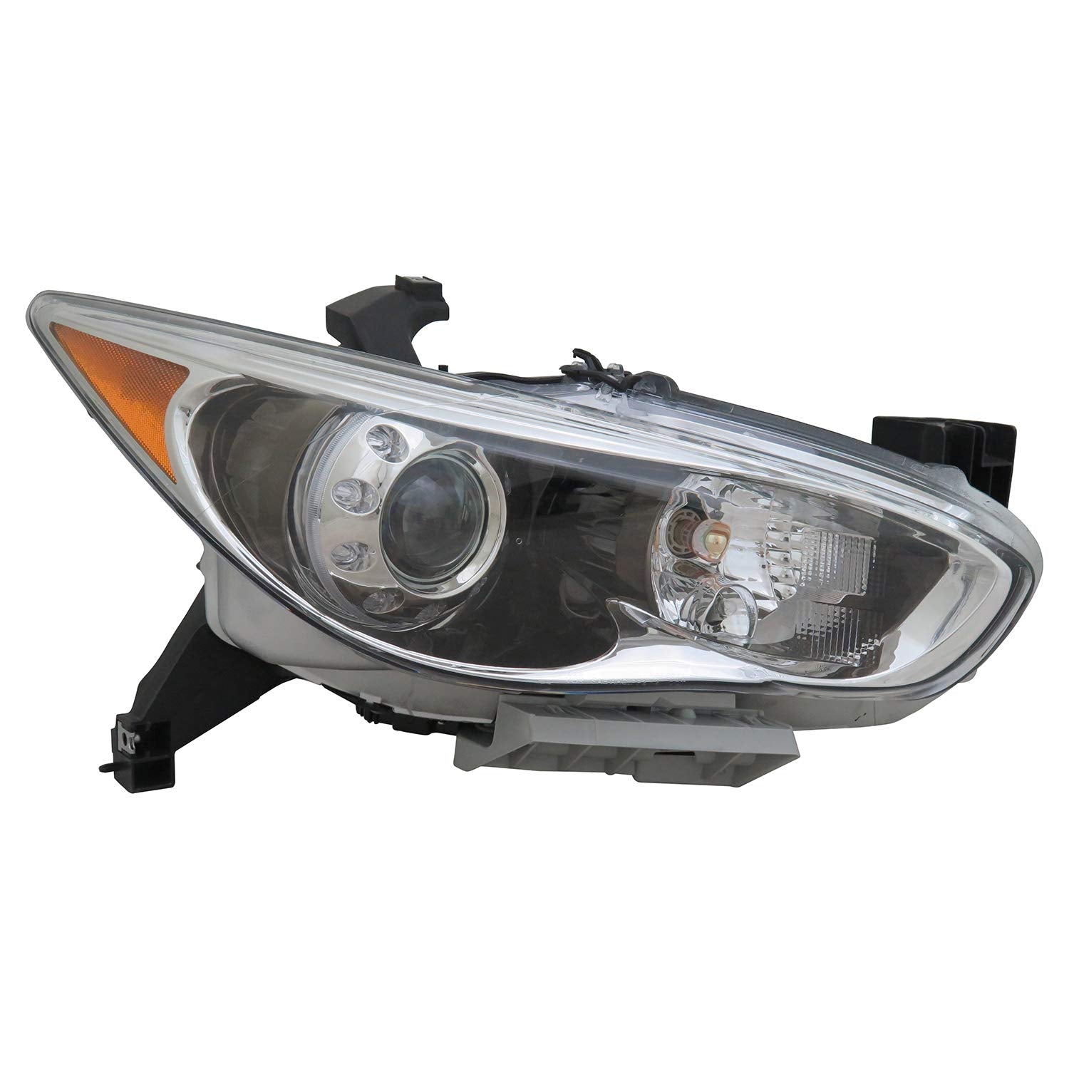 Right TYC Headlight Assembly Compatible with 2014-2015 Infiniti QX60