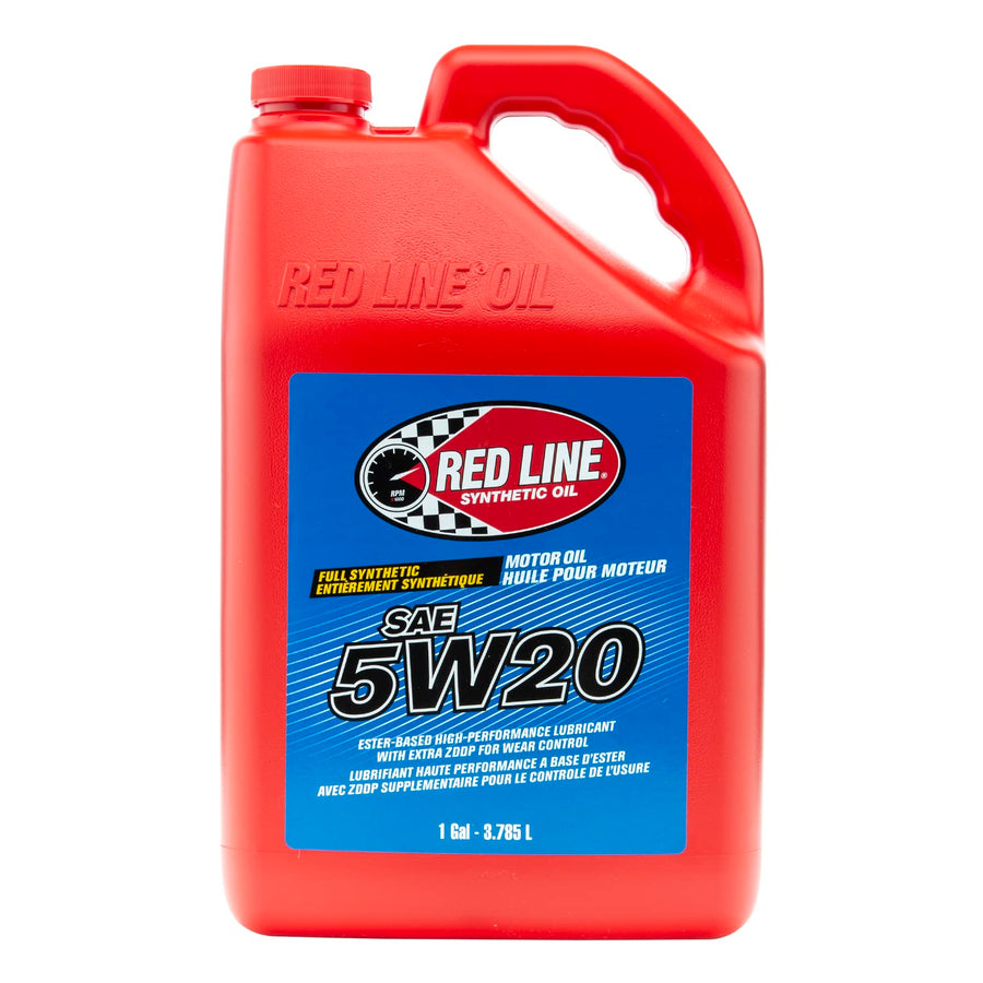 5W20 Red Line SAE Fully Synthetic Motor Oil - 1 Gallon