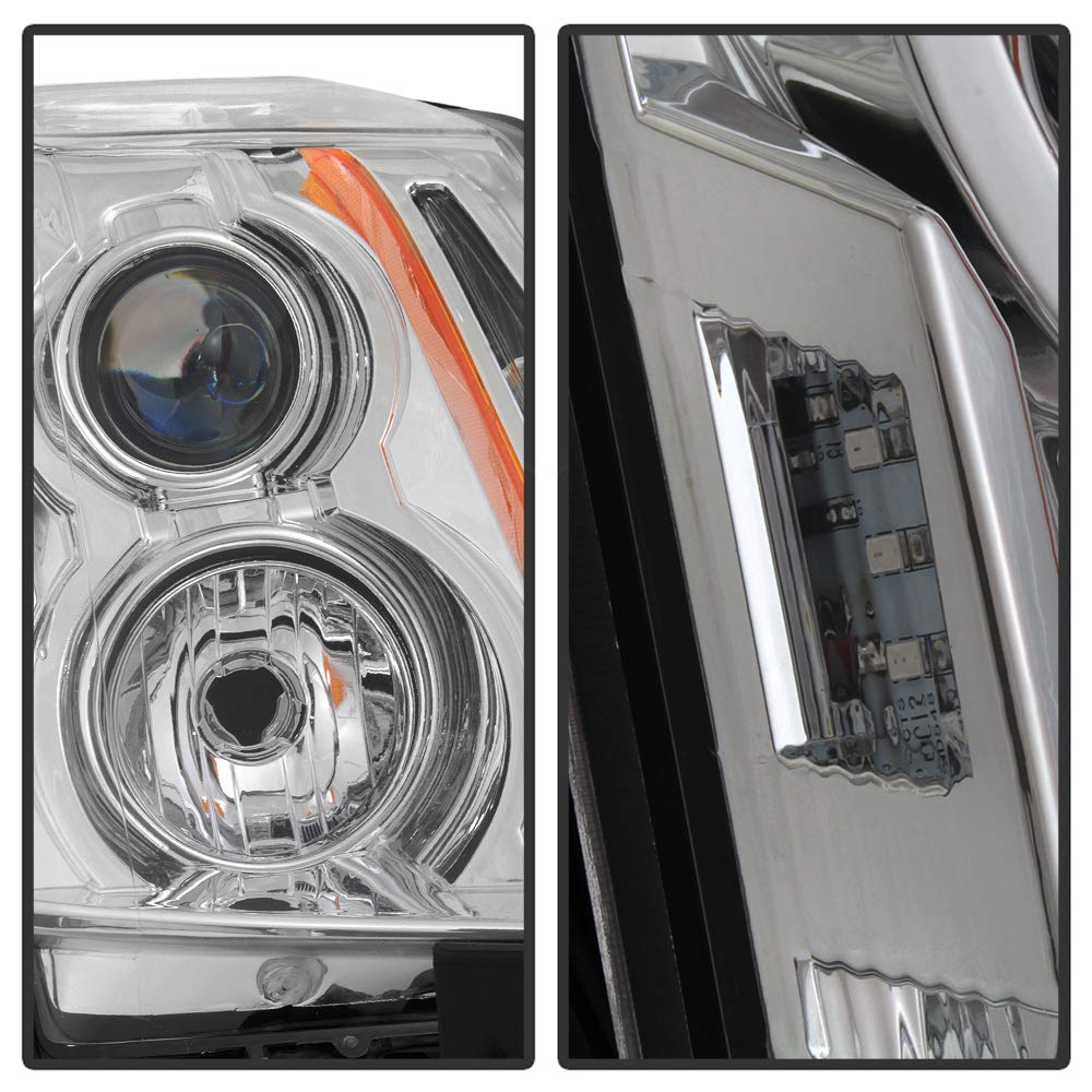 OEM Style Xtune Headlight (HD-JH-CACTS08-OE-R) (OE)