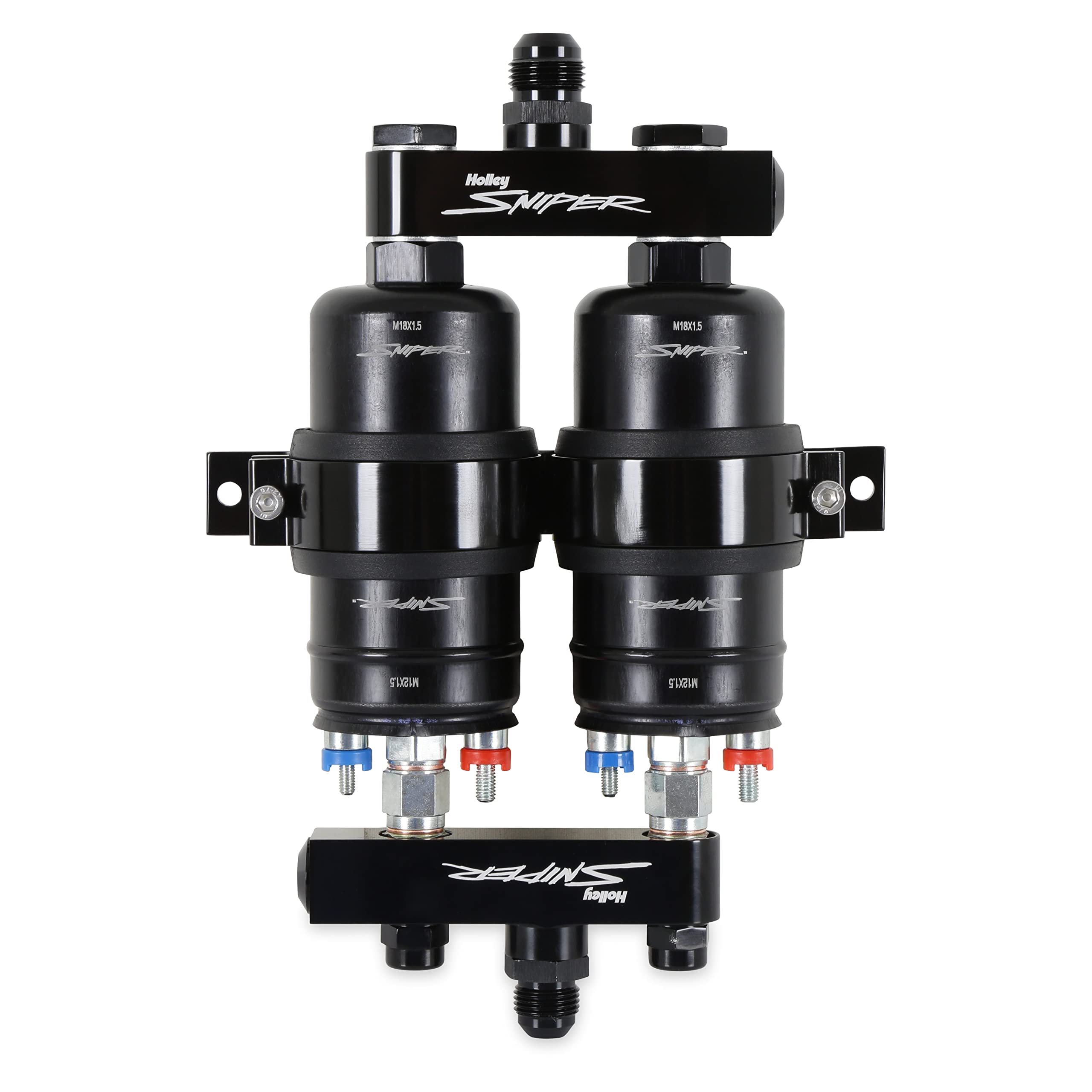 Holley 12-270 Sniper 3.5 GPM Twin Fuel Pump and Manifold Kit