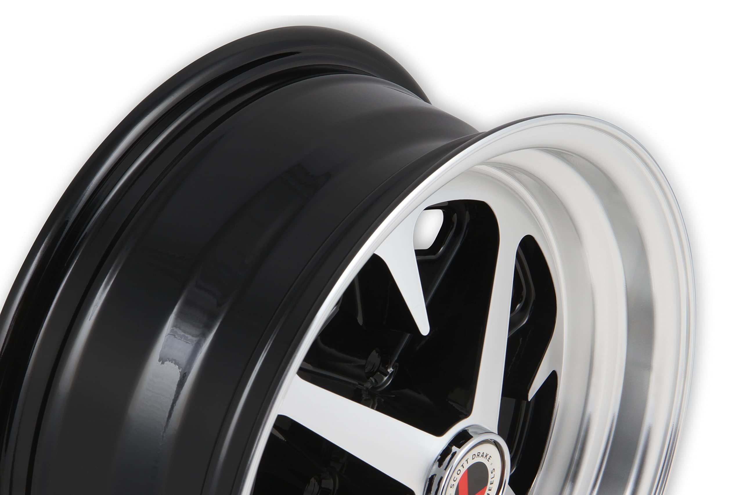 15 X 6 Drake Wheels Magnum 400, 4 On 4.5 Bp, 3.75" Bs/Machined