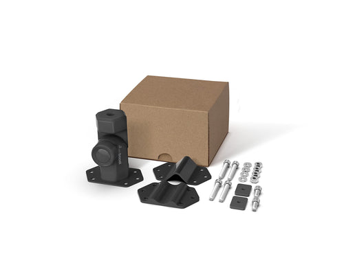 weBoost Mount and Hardware for Drive Reach Overland, OTR, and RV Outside Antennas | Folds Down for Storage | T-Slot, Pole, and Fixed Mounting Options | Made in The USA | Model 311248