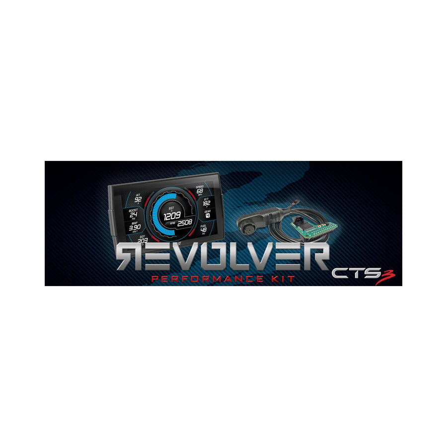 Revolver Edge CTS3 Digital Gauge Monitor & Performance Chip Kit 14105-3