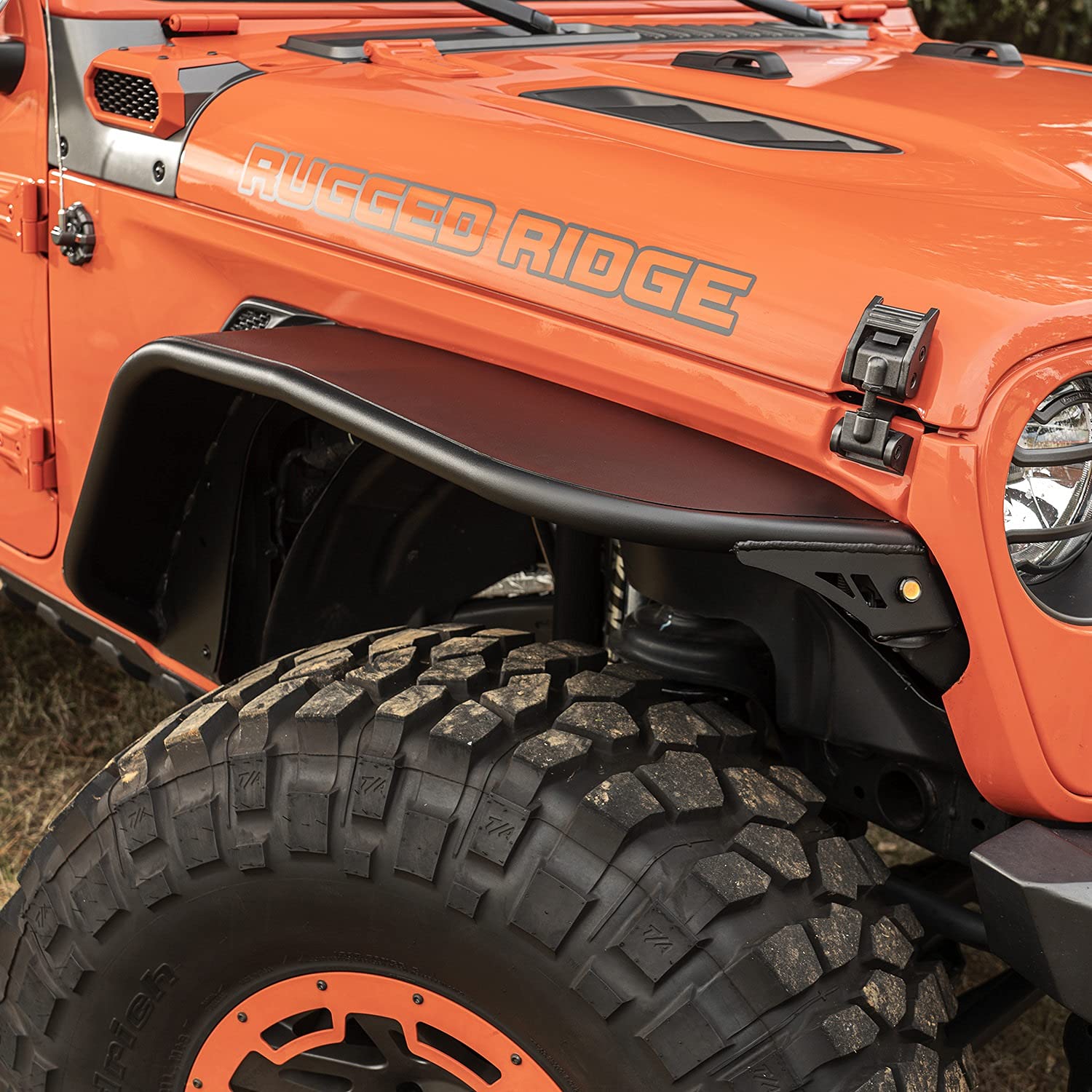 Jeep Wrangler JL Rugged Ridge HD Tube Fenders | Front & Rear Set | 11615.73 | Fits 2018-2025