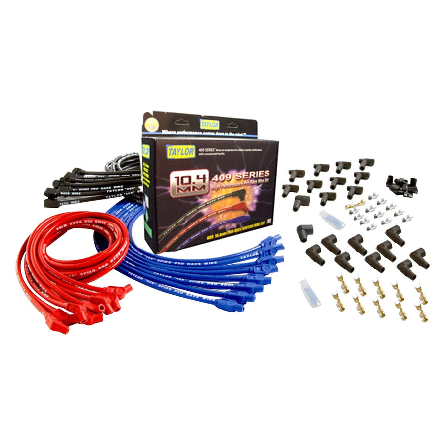 Taylor Cable 409 Spiro Pro LS Universal 135 Degree Black 79052