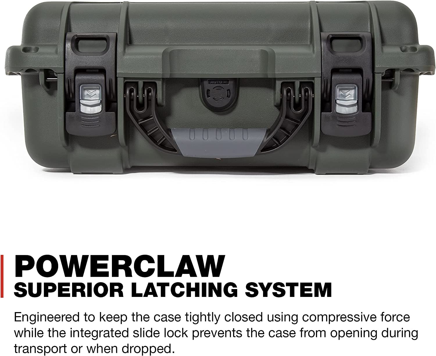 Nanuk Waterproof Hard Case 920 with Custom Foam Insert for DJI Ronin-S 3 Mini - Olive
