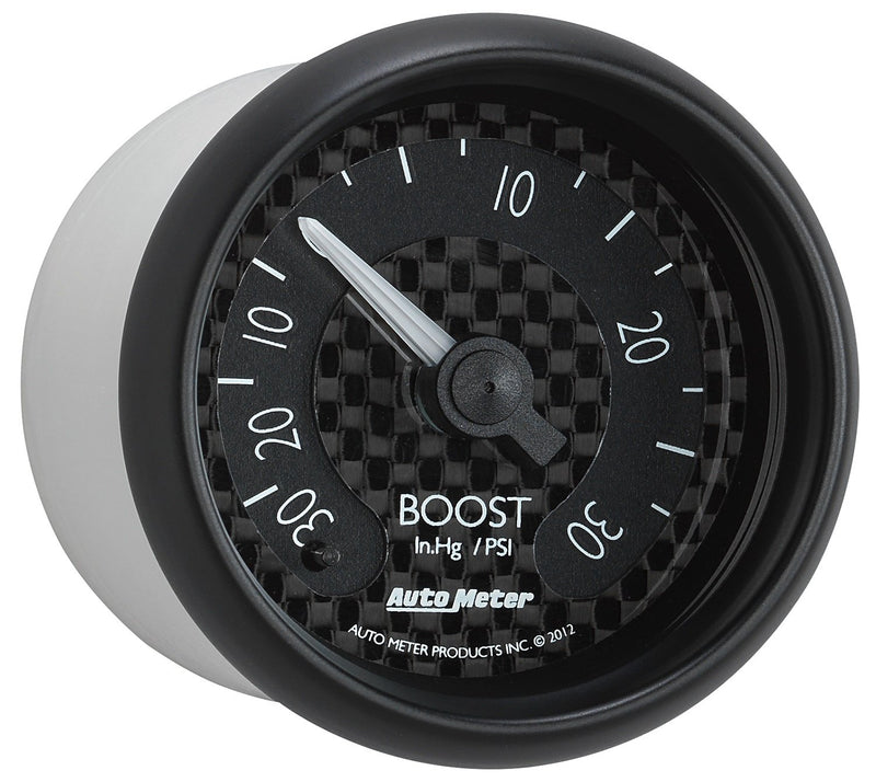 GT Series Auto Meter Mechanical Boost/Vacuum Gauge 8003