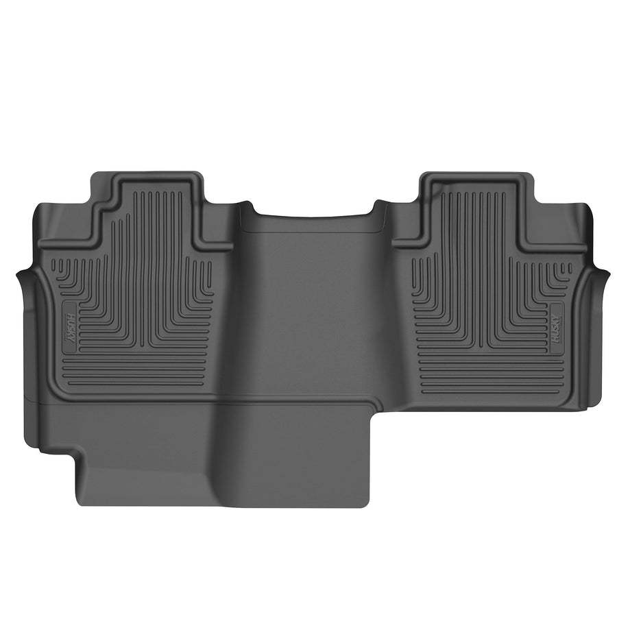 Husky Liners Floor Mats Weatherbeater | Fits 2004-2008 Ford F-150 SUPERCREW CAB ONLY; 2006-2008 Lincoln Mark LT | 2nd Row, 1-pc Black - 14471