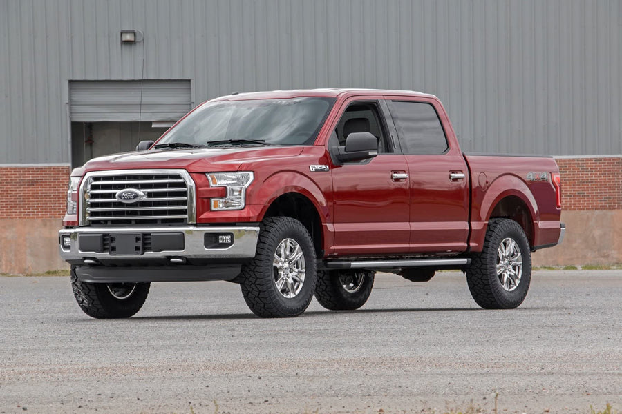 Rough Country 2" Lift Kit Leveling w/N3 Shocks for 2009-2020 Ford F-150-52230