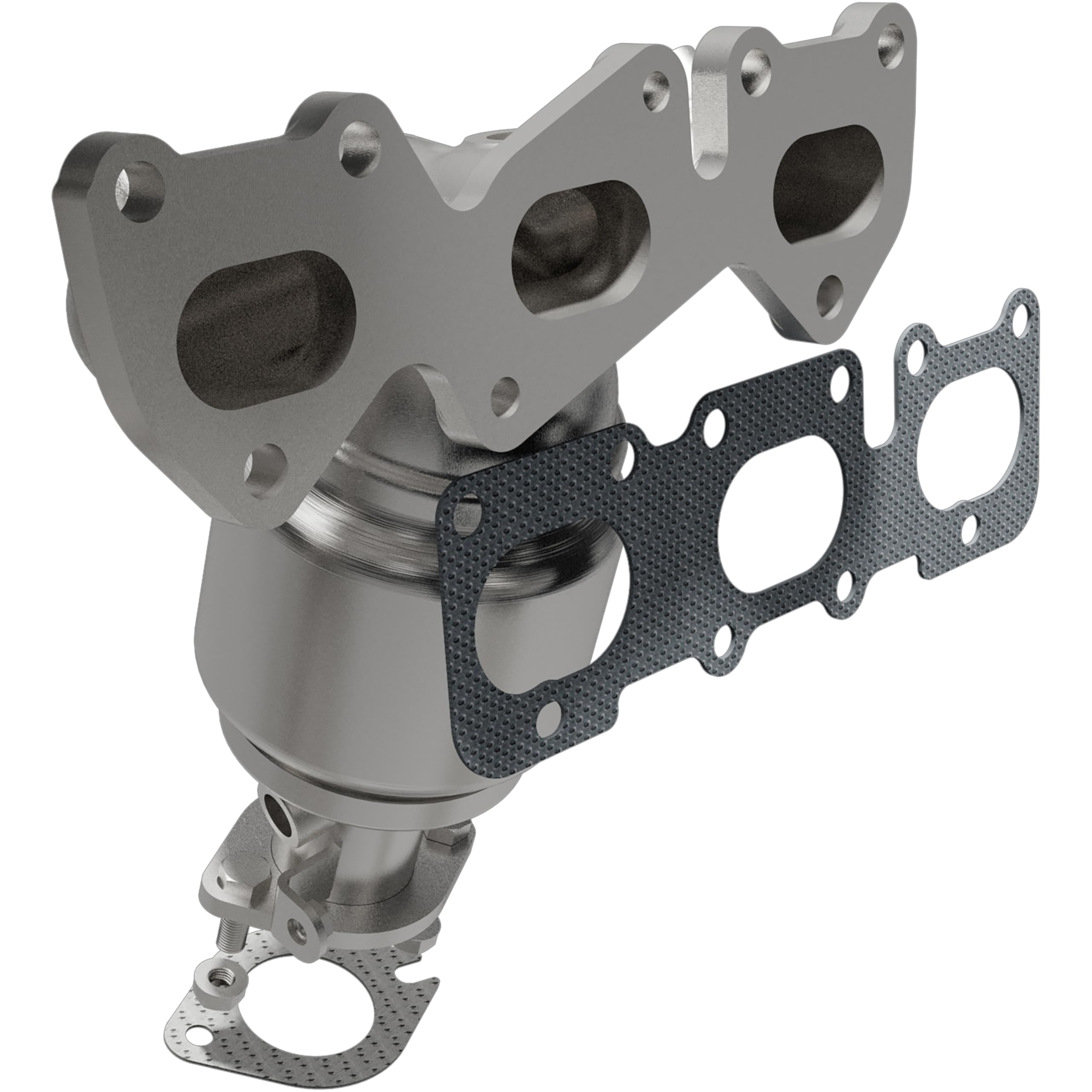 MagnaFlow Catalytic Converter 5531090 with Integrated Exhaust Manifold: California Grade, Compatible with 2013-2017 Hyundai Santa Fe 3.3L, 2016-2017 Kia Sorento 3.3L (CARB Compliant)