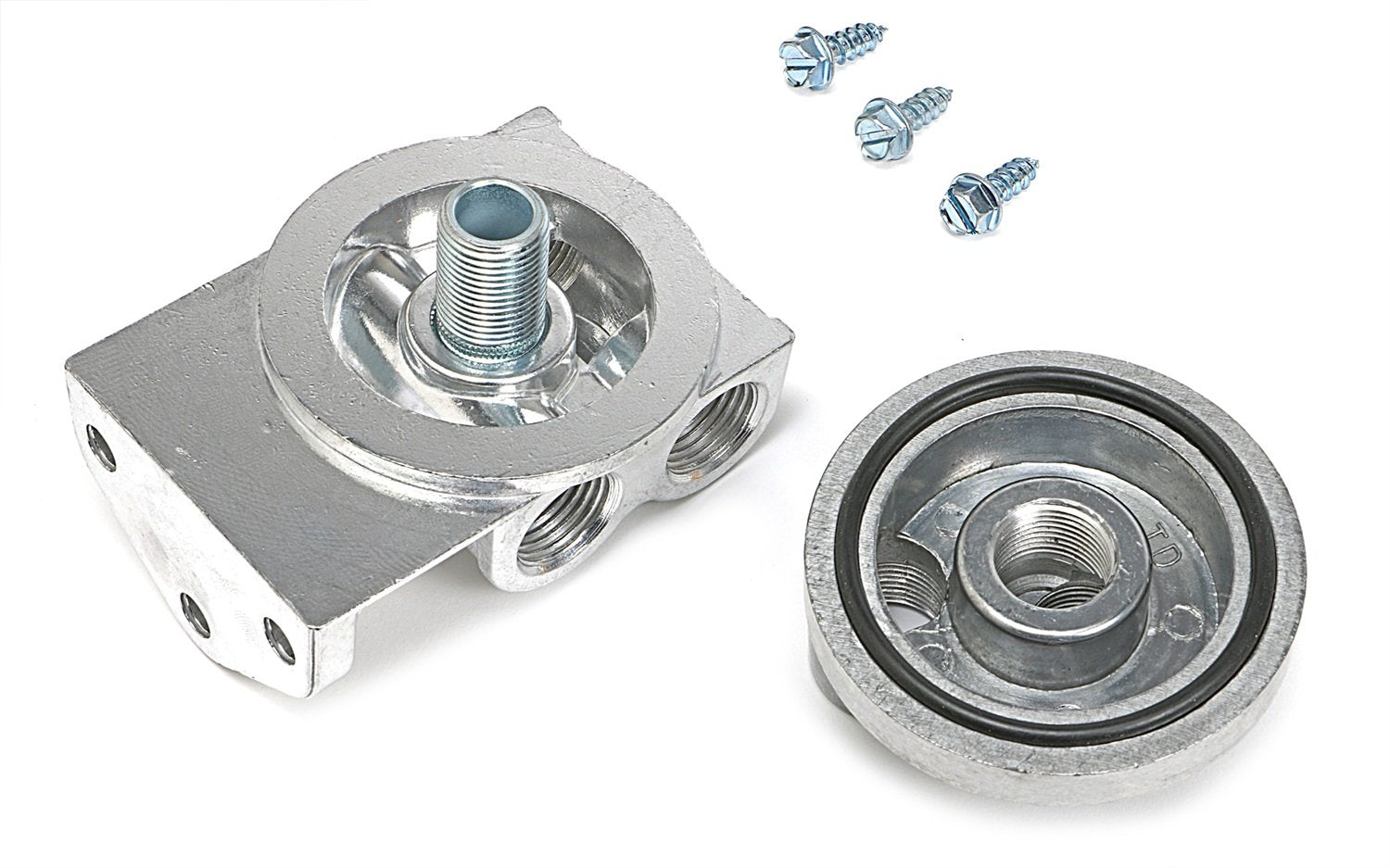 OIL FILTER RELOCATION KIT TRANS-DAPT PERFORMANCE HORIZONTAL (1520)