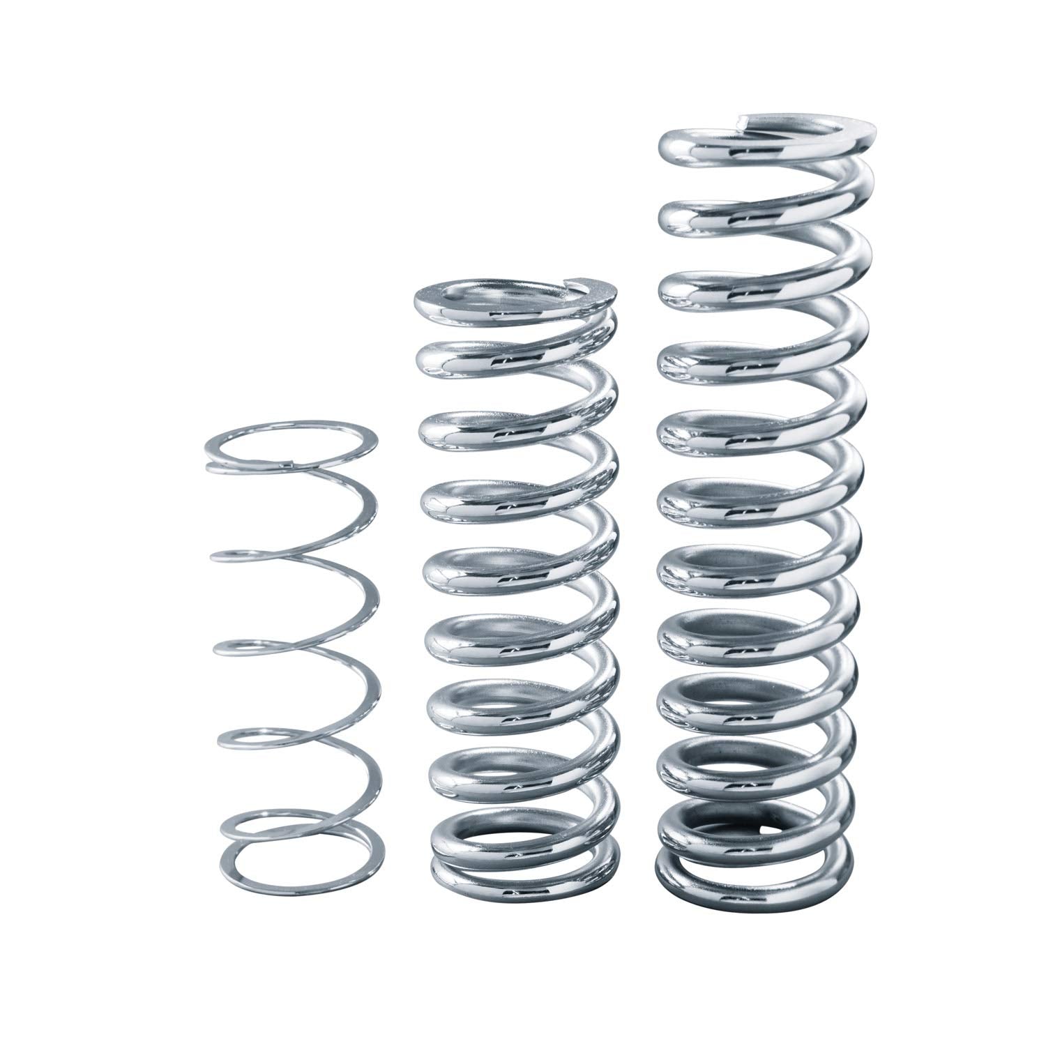 10SM400 QA1 Coil Spring, Chrome