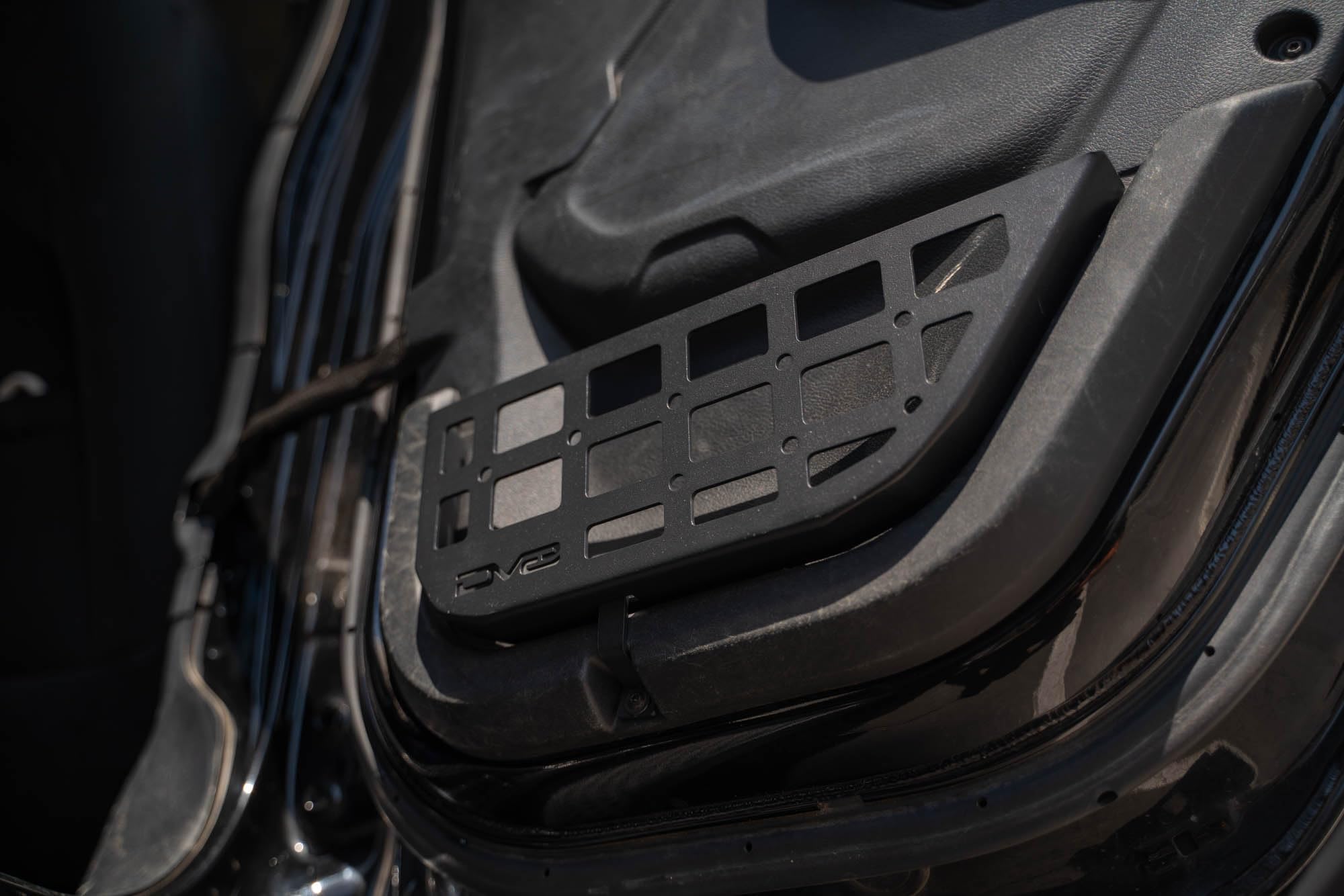 Slim Rear Door Molle Pockets DV8 Offroad for 2018-2025 Jeep Wrangler JL & 2020-2025 Gladiator JT | Replaces The Weak Factory Netting | Molle Panel Design | Slim Width for Improved Legroom | Pair