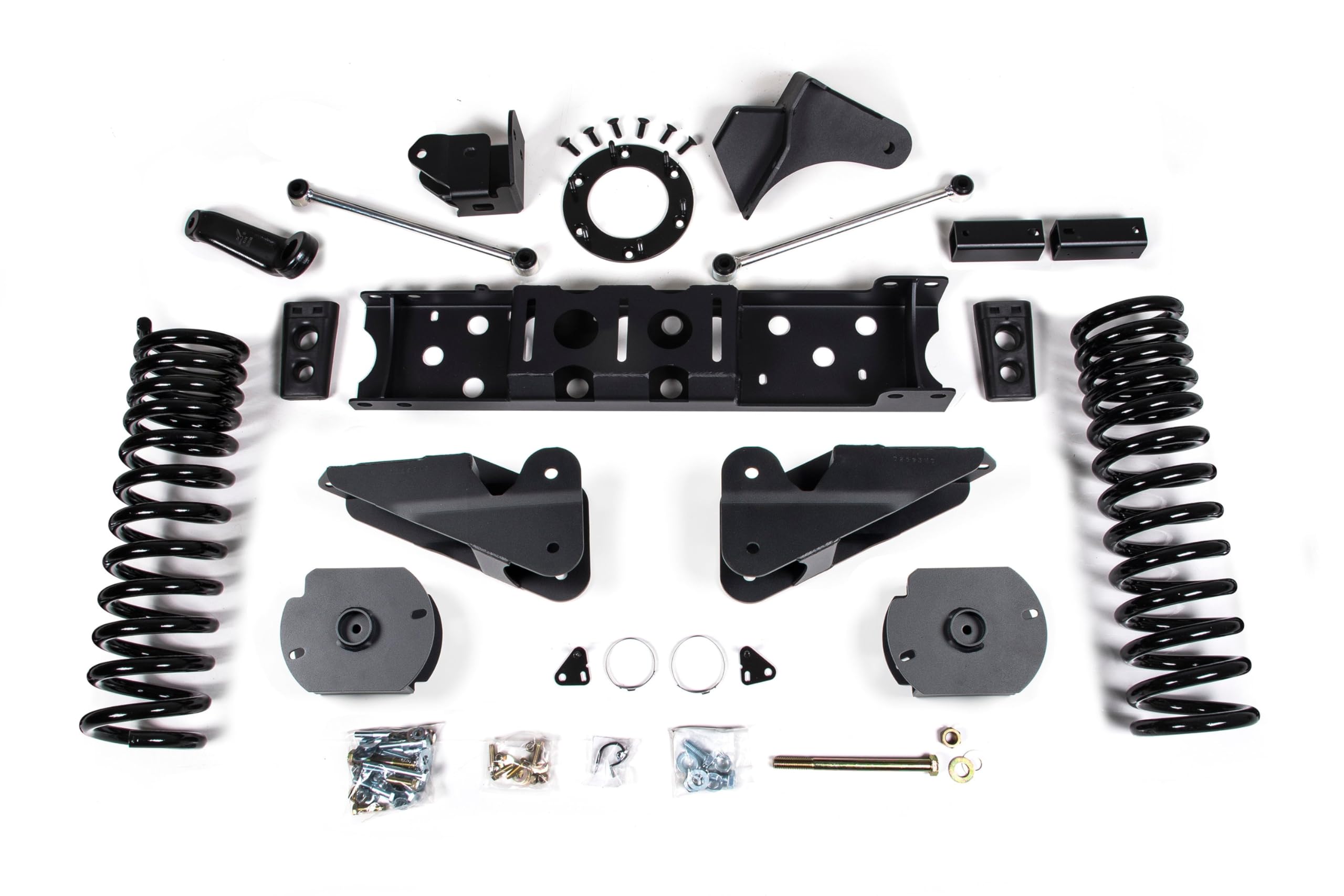 Zone Offroad ZOND76 | 4WD Diesel 2019-2023 Ram 2500 | 4.5 inch Radius Arm Bracket | Diesel (Front & Rear) | No Shocks