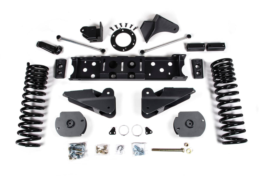 Zone Offroad ZOND76 | 4WD Diesel 2019-2023 Ram 2500 | 4.5 inch Radius Arm Bracket | Diesel (Front & Rear) | No Shocks