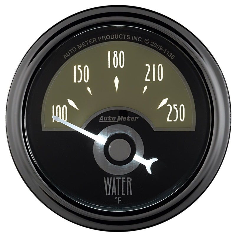 Cruiser AD Auto Meter 1136 Water Temperature Gauge