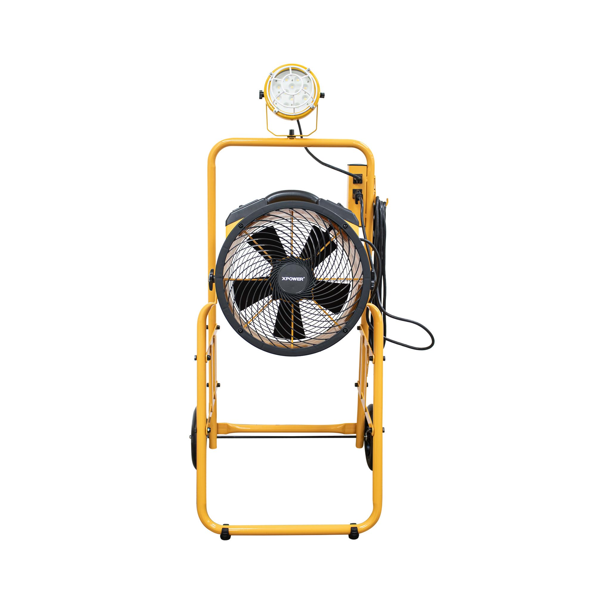 Dock Fan XPOWER FA-300K6 With Trolley and Light (Yellow)