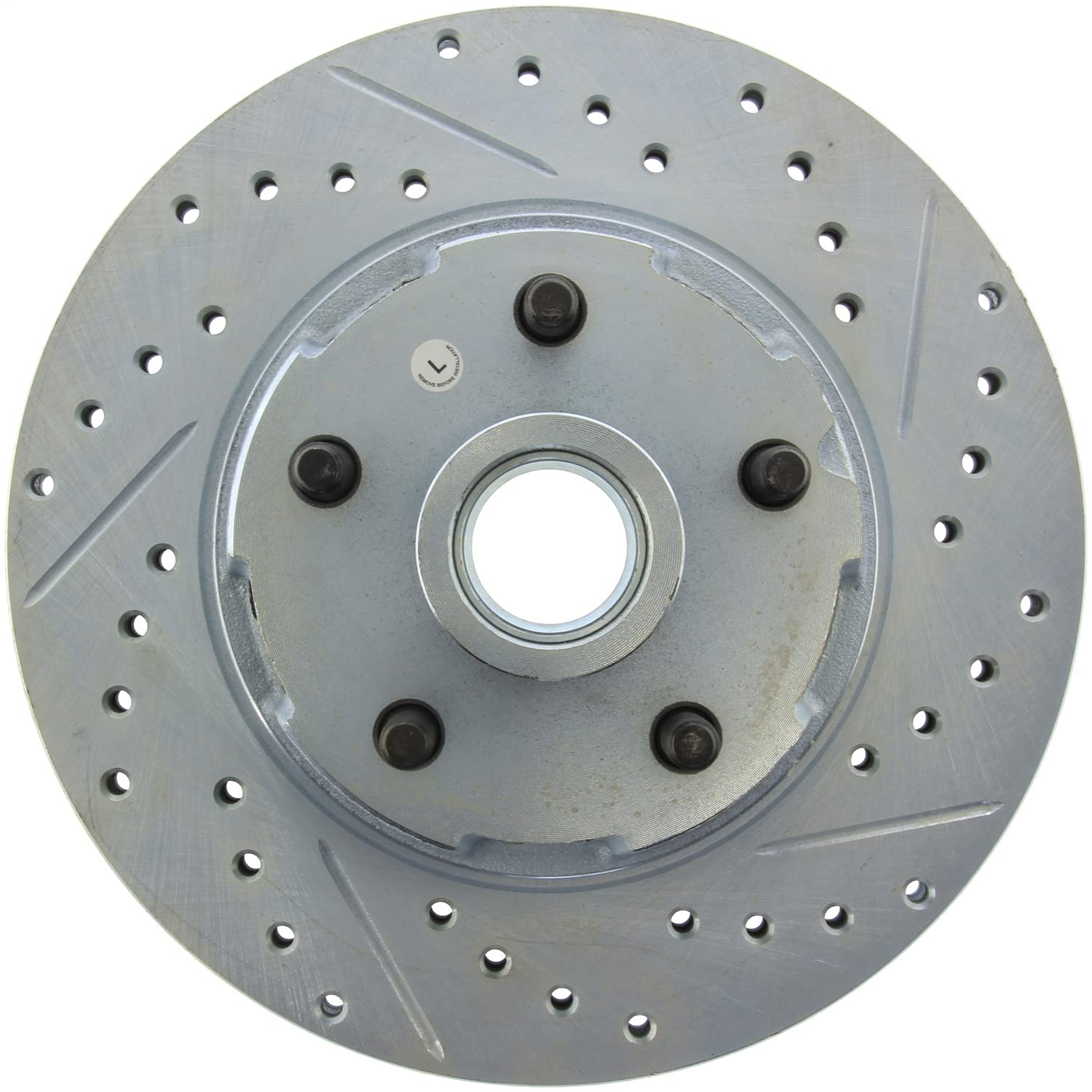 Select Sport Drilled & Slotted Rotor, Left Stoptech 227.61053L