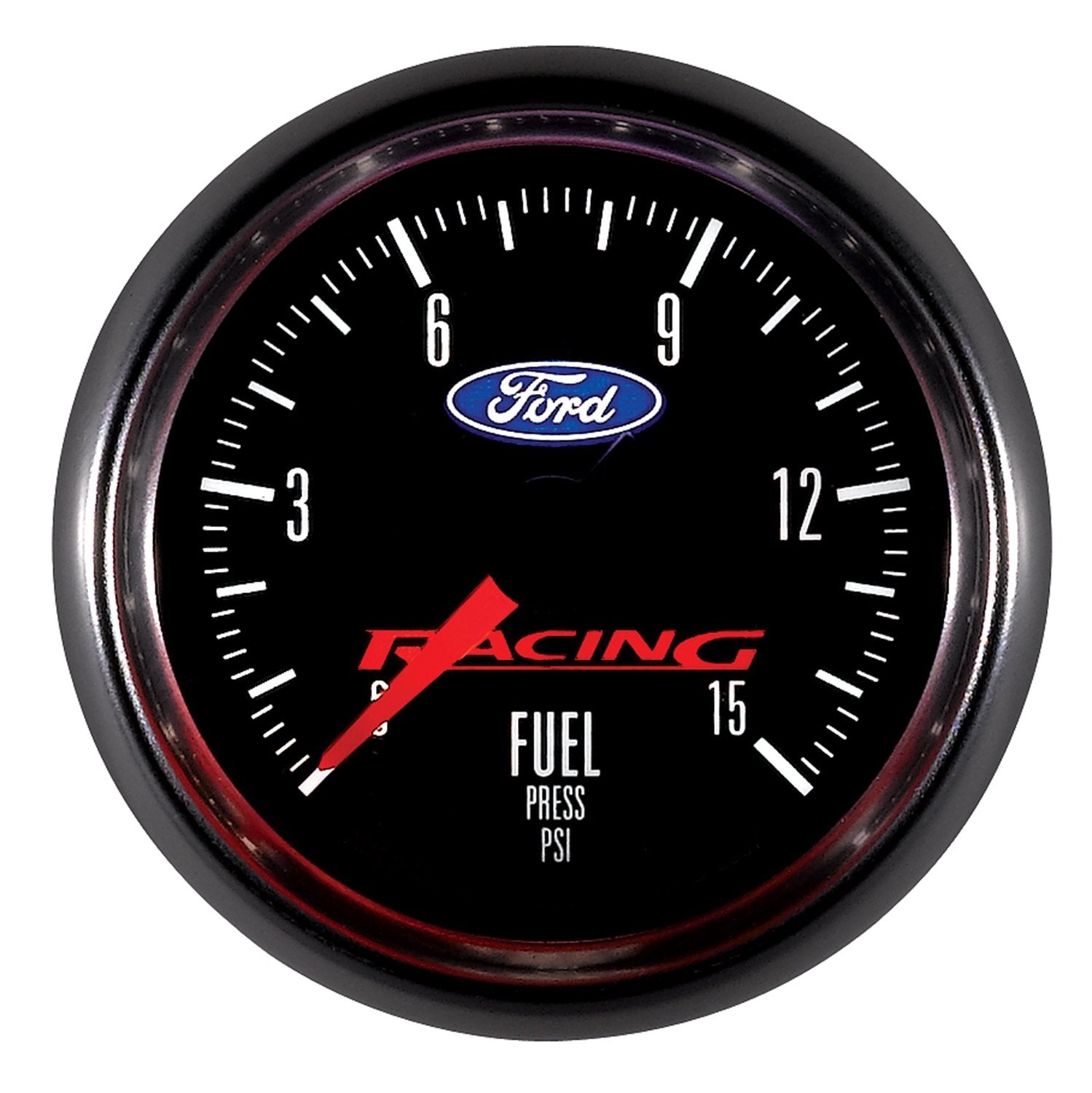 Auto Meter 2-1/16" 0-15 PSI Fuel Pressure Gauge for Ford Racing 880107