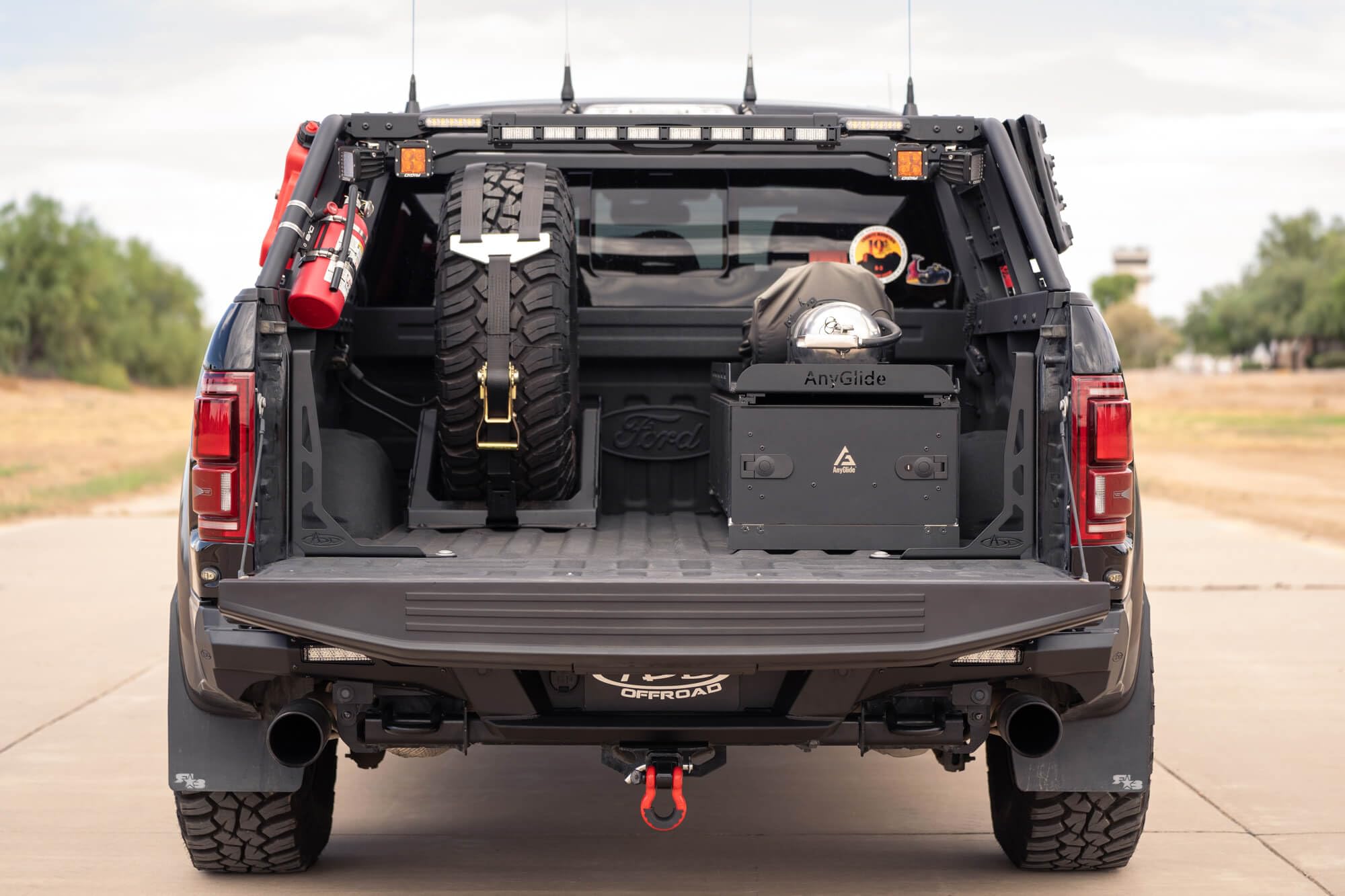 Addictive Desert Designs Bed Channel Stiffeners for The Ford F-150 2015-2020 & Ford F-150 Raptor 2017-2020 | Reinforces Truck Bed | Accessory Mount Provisions on Top of Bracket | Made in The USA