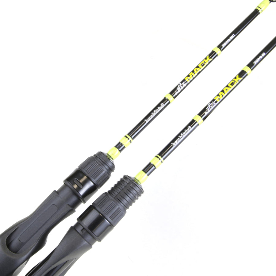 The Mack 32” Medium Heavy Ice Fishing Rod – Ice-Resistant Guides, Strong Backbone & Sensitive Rod Seat for Trophy Fish