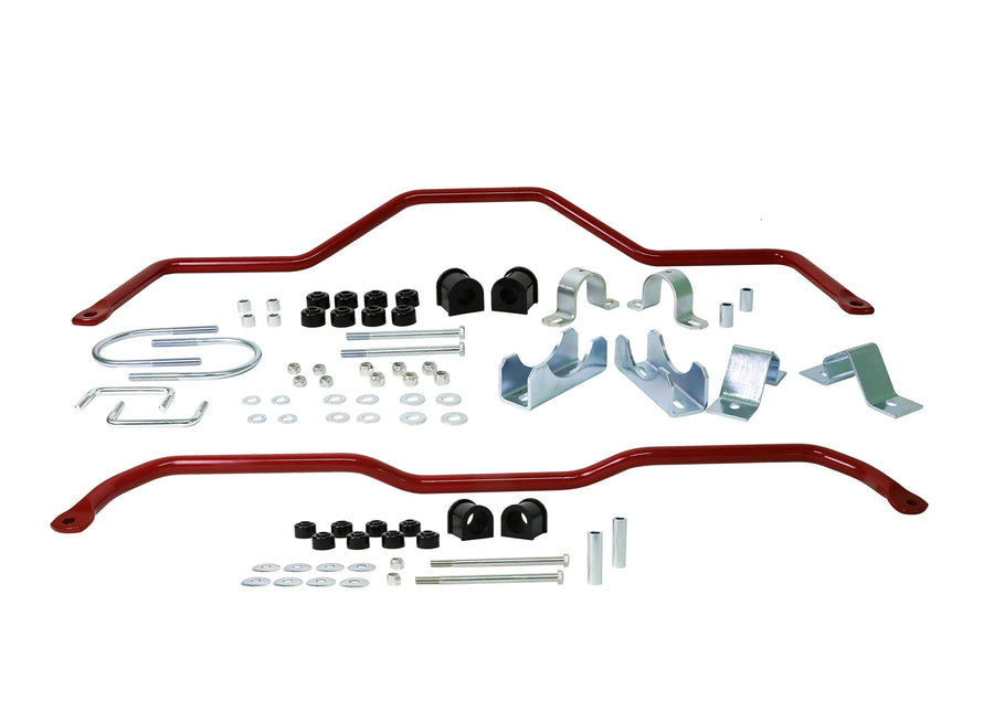 Nolathane Front and Rear REV013.0014 Suspension Stabilizer Bar Kit Compatible with 67-74 Firebird, Nova, Camaro