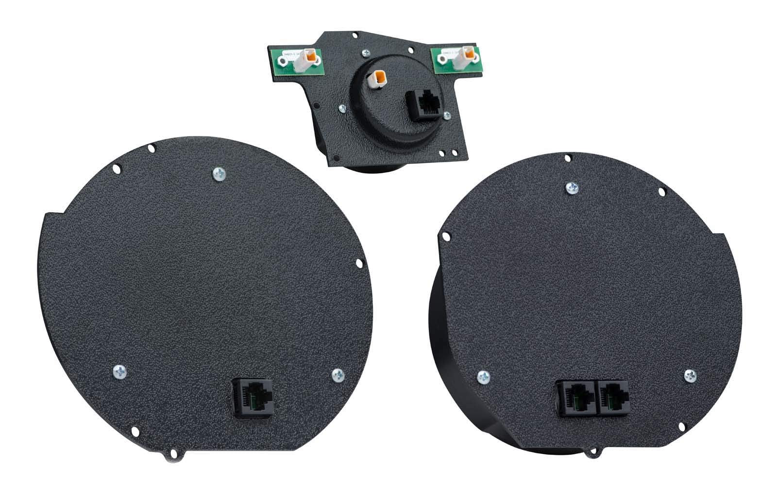Dakota Digital VHX-71F-MUS-K-W Analog Dash Gauge System Compatible with 1971-73 Ford Mustang Black Alloy White Backlighting
