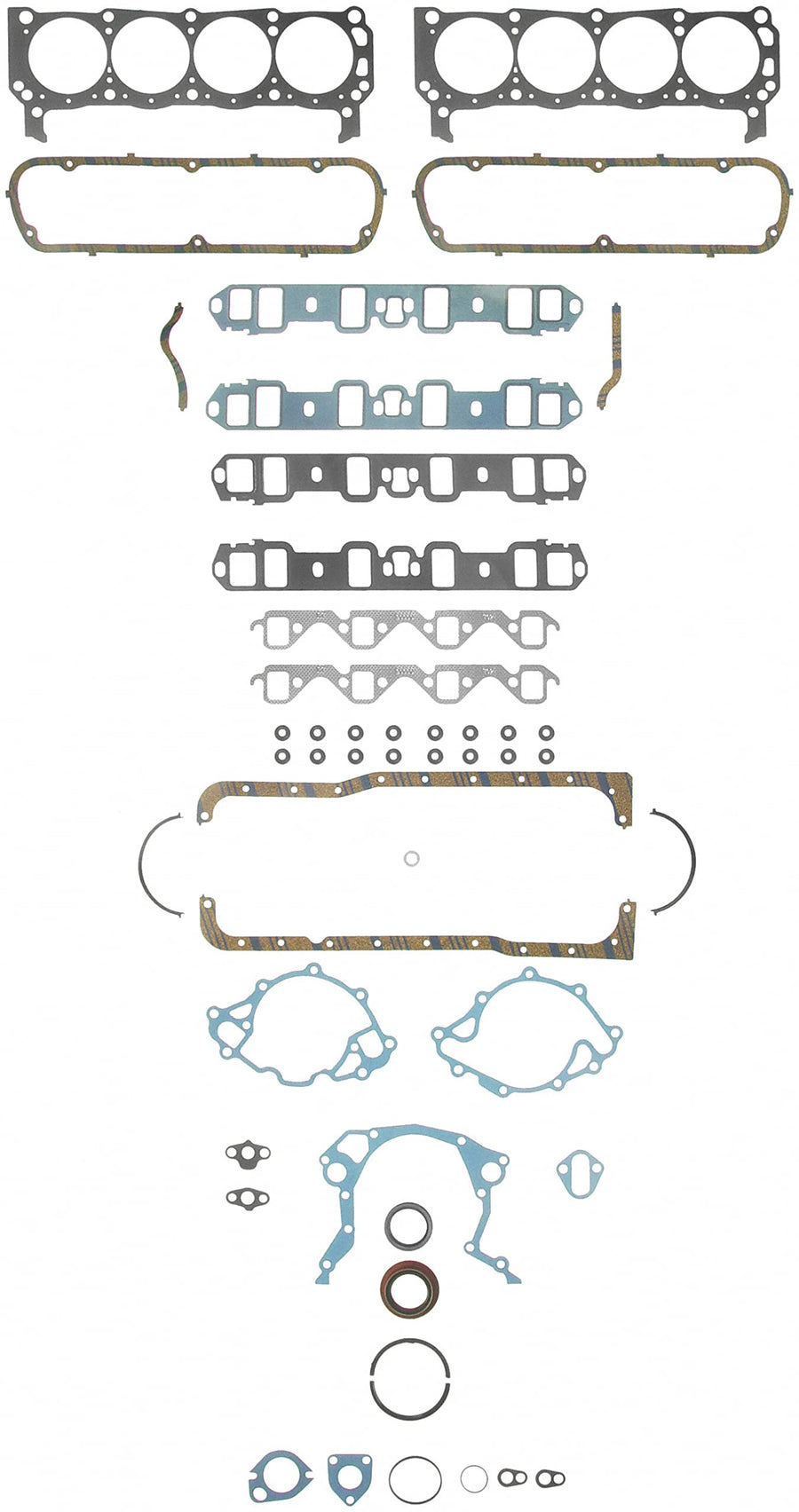 Engine Gasket Set FEL-PRO 260-1125 for Ford Mustang