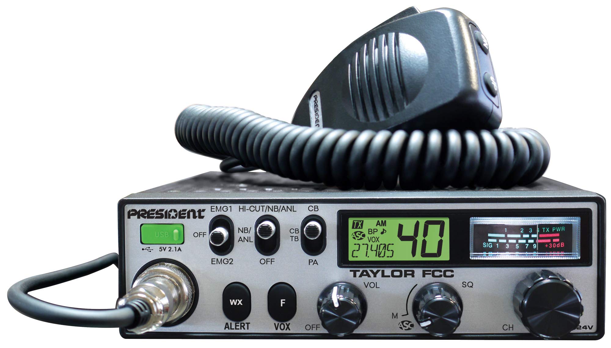 Taylor President FCC 12/24V CB Radio