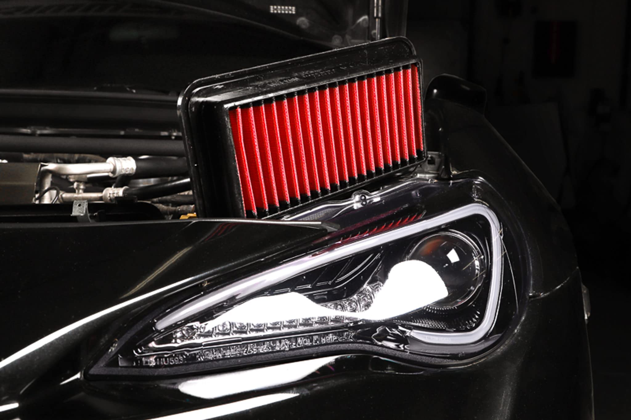 Dry-Con GrimmSpeed Air Filter Compatible with 12-20 Subaru BRZ/FRS/86 (17-19 Auto Trans)