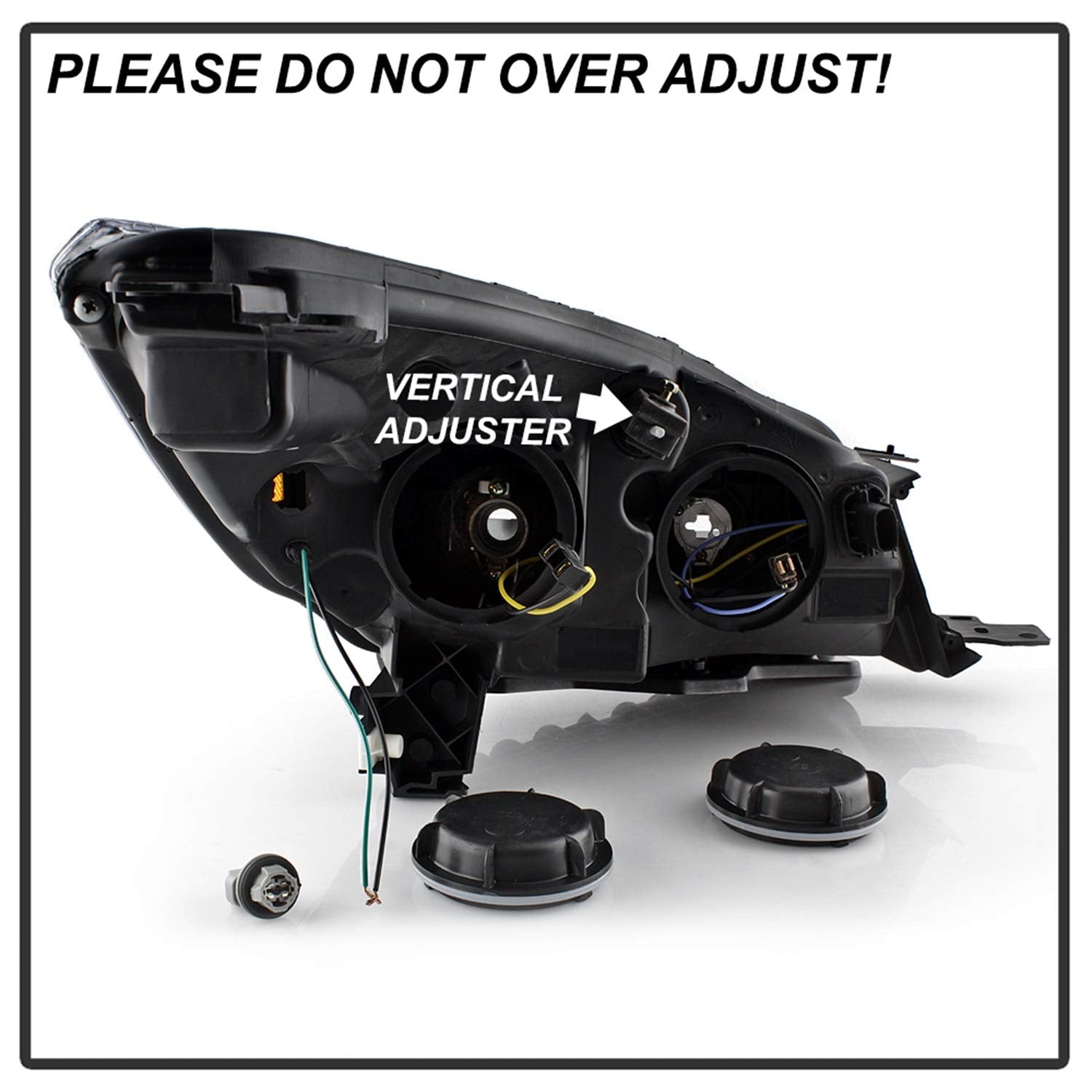 Projector Headlights Xtune (PRO-JH-FESCA13-LB-BK) (Akkon)