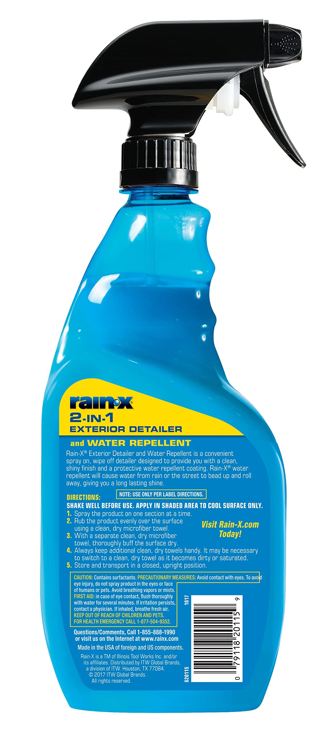 2-in-1 Rain-X Exterior Detailer and Water Repellent, 23 oz.