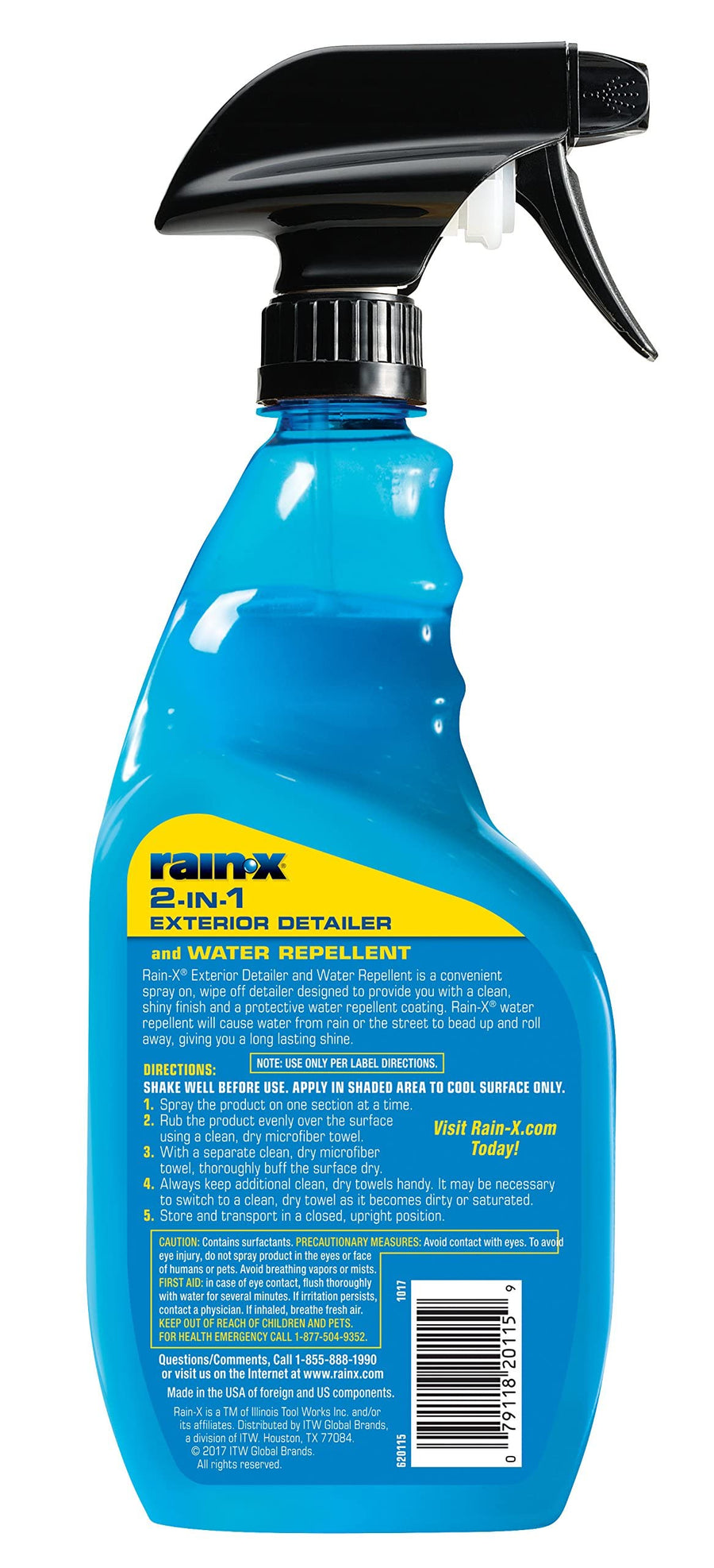 2-in-1 Rain-X Exterior Detailer and Water Repellent, 23 oz.