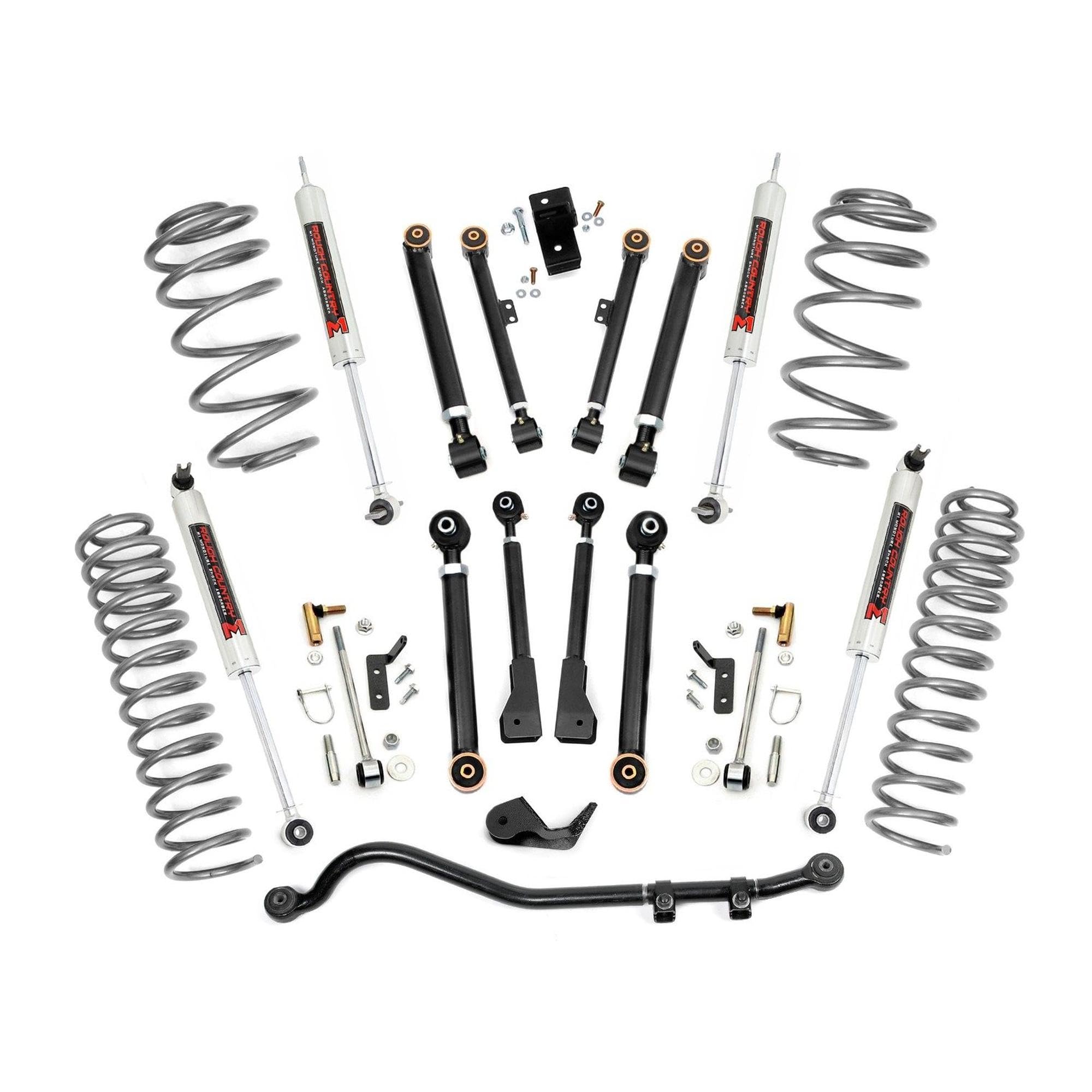 2.5" Lift Kit Rough Country for 1997-2006 Jeep Wrangler TJ | 6CYL - 61240