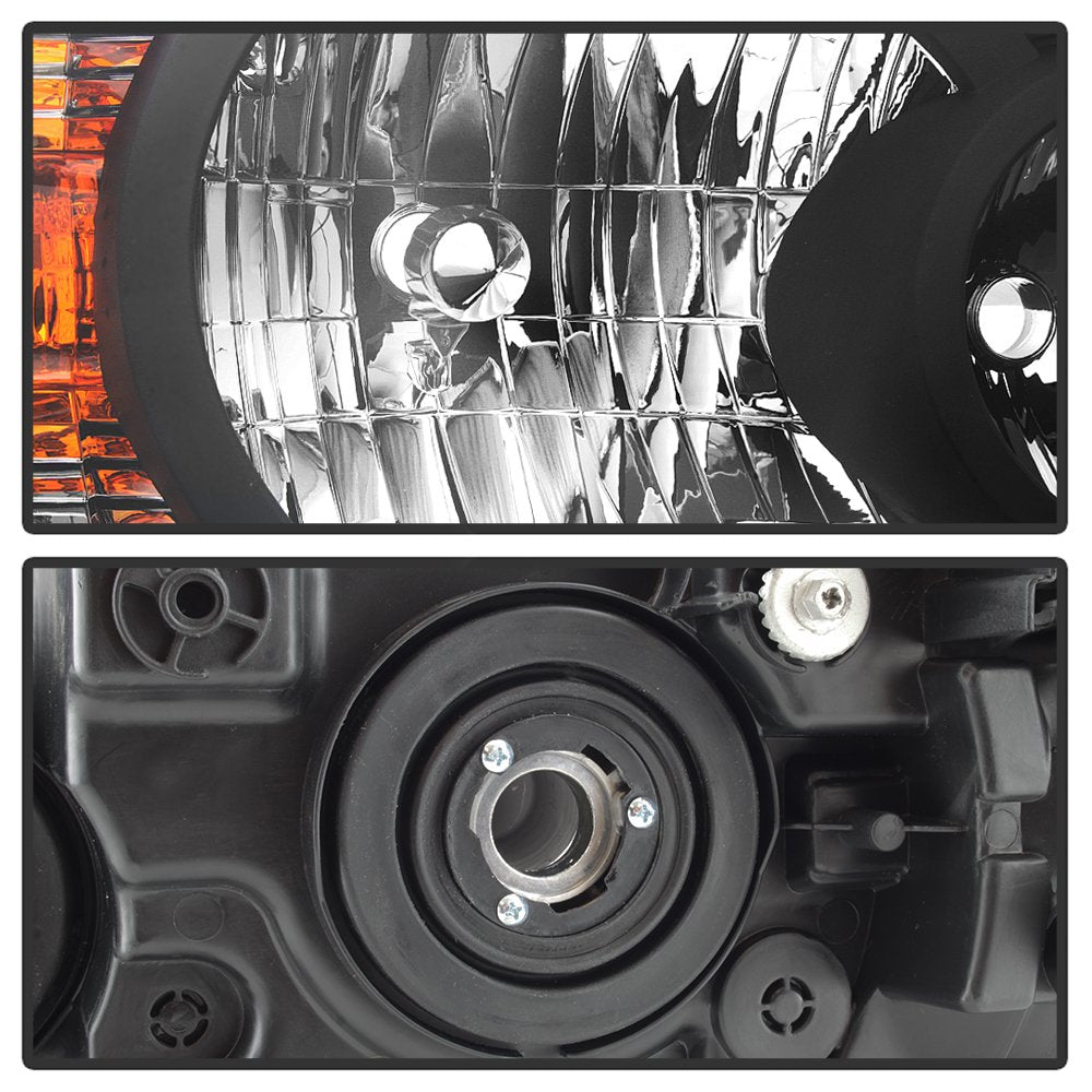 OEM Style Xtune Headlights (HD-JH-THIGH04-AM-BK)