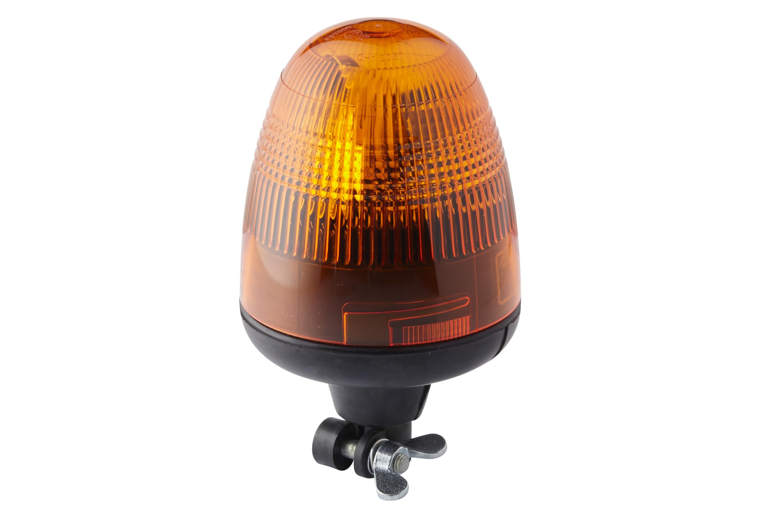 HELLA KL 006846001 Rotaflex Flex Mount Beacon Warning Light, Rotating Patterns, 12V, Amber