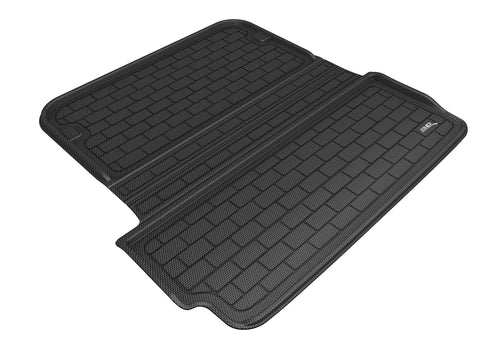 Kagu Cargo Liner 3D MAXpider Custom Fit (Black) Compatible with Tesla Model X 2016-2017 (Not Fit 5-Seat)