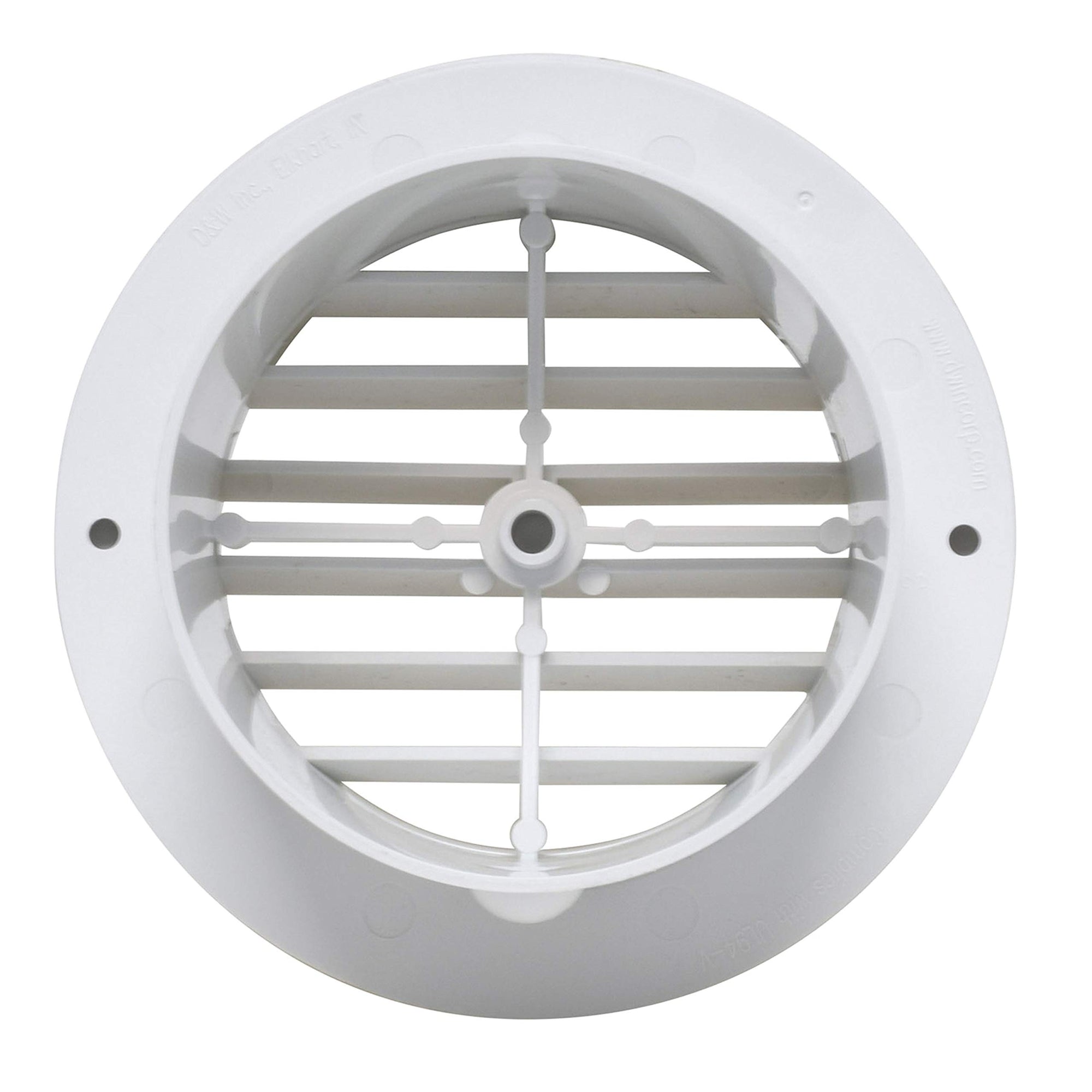 A10-3345VP Valterra Rotating Heating and A/C Register,White