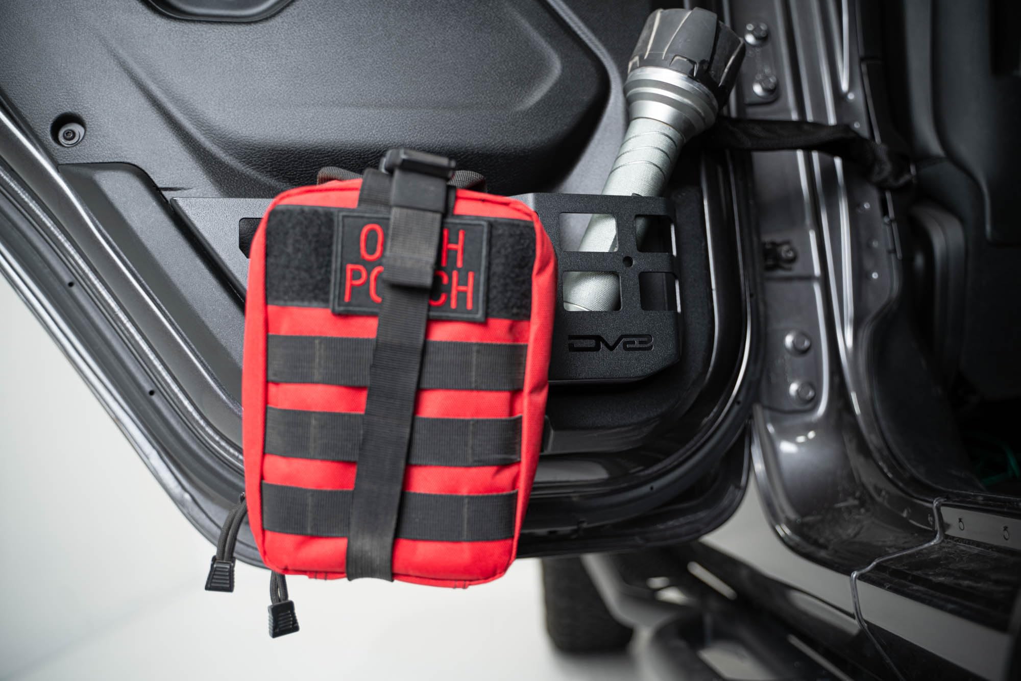 Rear Door Pocket Molle Panels DV8 Offroad for The 2018-2025 Jeep Wrangler JL & 2020-2025 Jeep Gladiator JT | Molle Design Allows for Multiple Gear Mounting Solutions