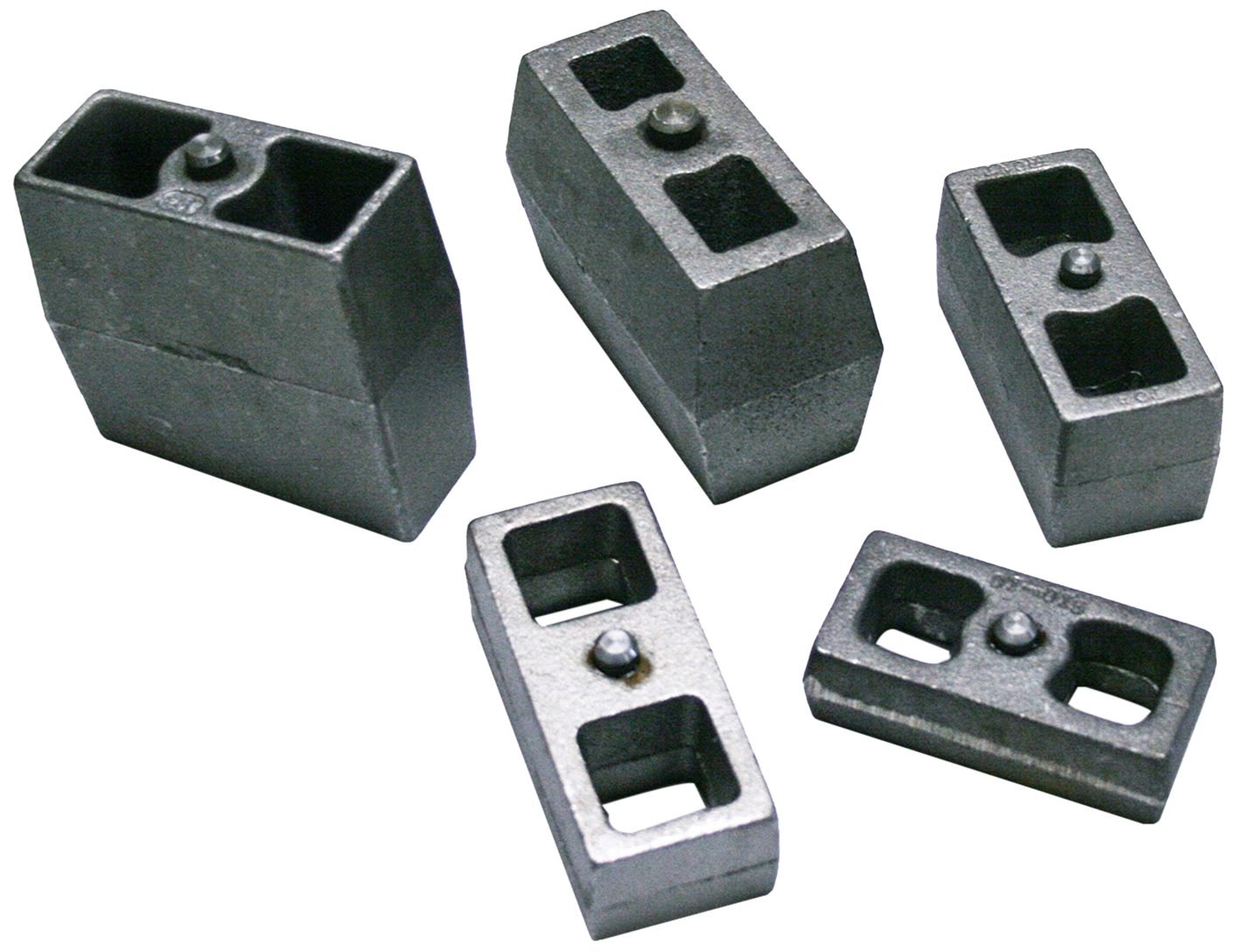 SUPERLIFT SUSPENSION RealTruck 5" Rear Lift Blocks | 2-Piece Set | 058-2 | Universal Application with Flat