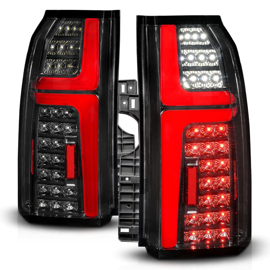 15-20 Chevrolet Tahoe ANZO Sequential LED Tube Taillights Black