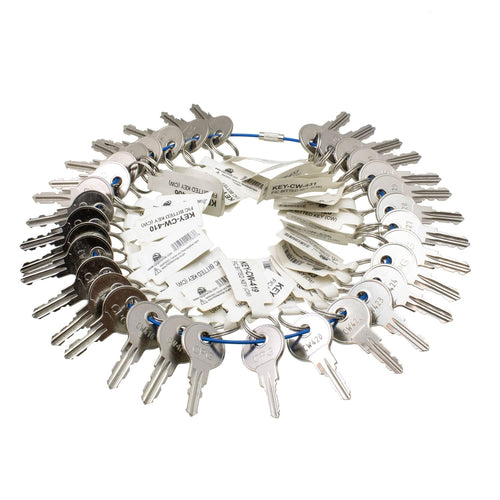 Creative Products Group Key Ring Set - CWRING Service Key Codes 401-434