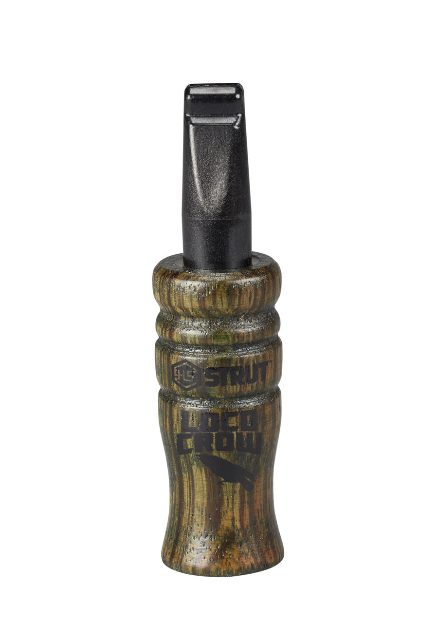 Hunters Specialties Loco Crow Realistic Sounds Wood Construction Strut Hunting Game Call