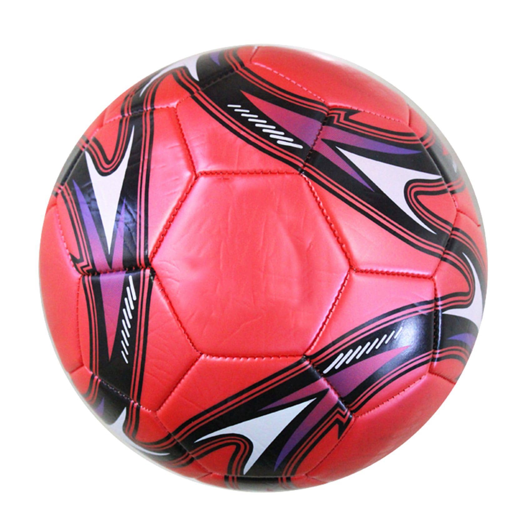 2 x Bdfhjln Professional Football Size 5 Training Official Football Ball Competition Outdoor Red