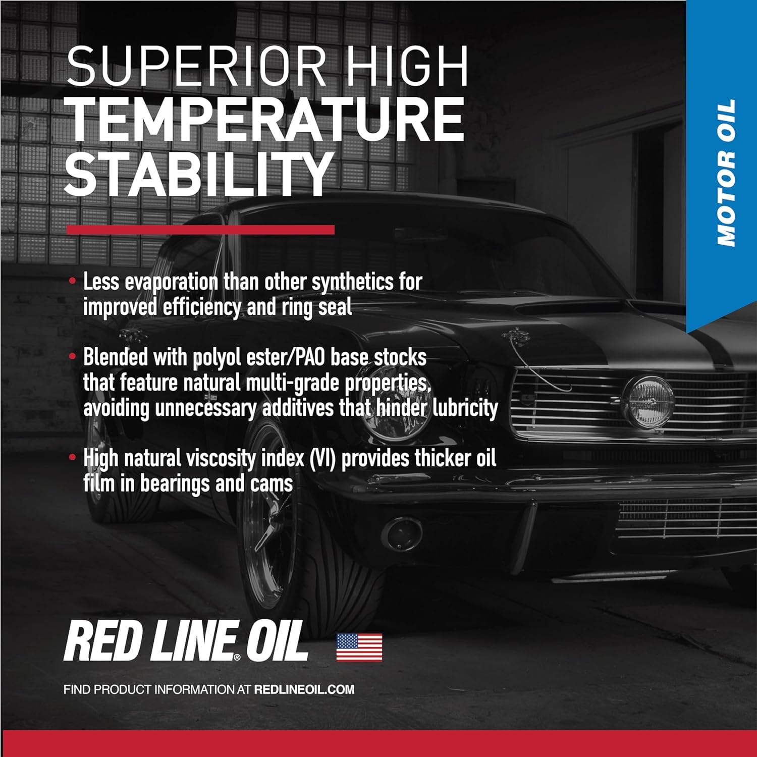 5 Gallon Red Line 15206 SAE 5W20 Fully Synthetic Motor Oil