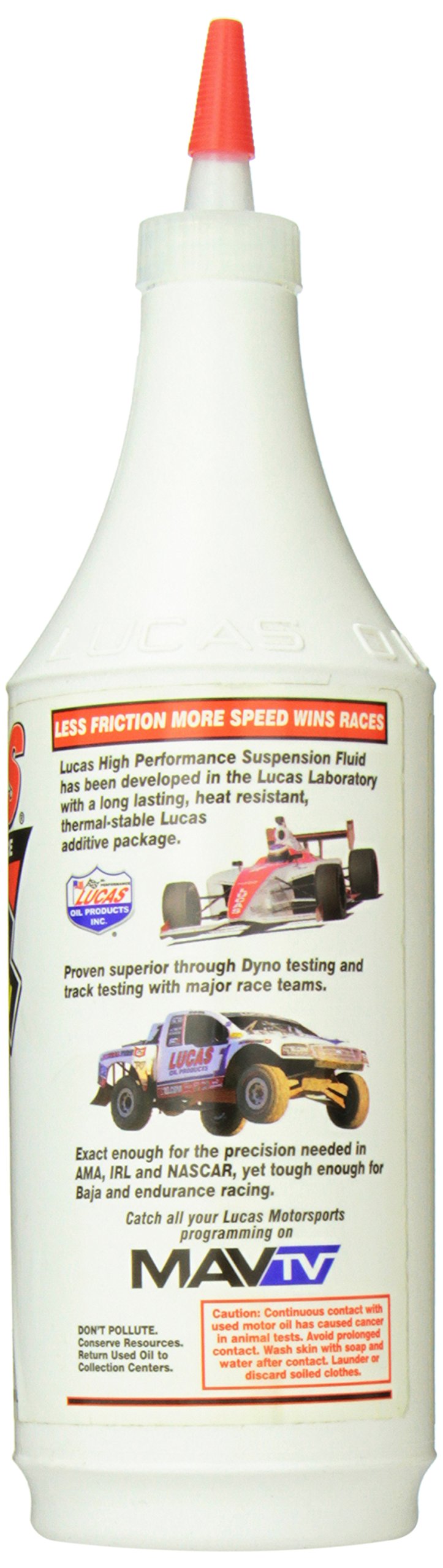 S1 Synthetic Racing Supension Fluid 2.5 wt/12x1/Quart